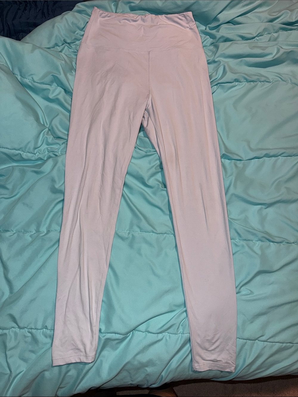 Women’s High-Waist Light Blue Leggings